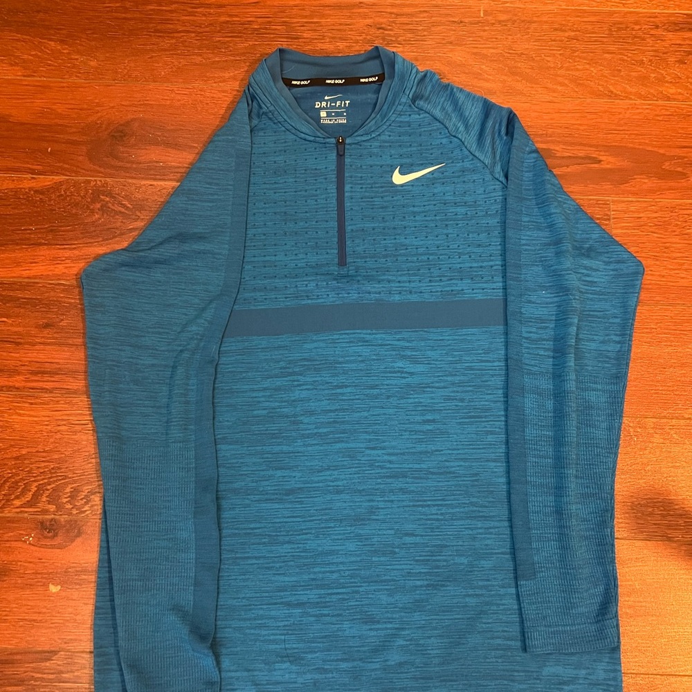 Royal blue Nike Golf quarter zip